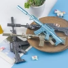 Personalized boys' children's stationery pen in the shape of a silencing gun for students' daily learning and writing Application Scenario